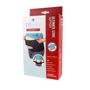 ReCore Fitsplint Maternity Ultimate Core Support - Black